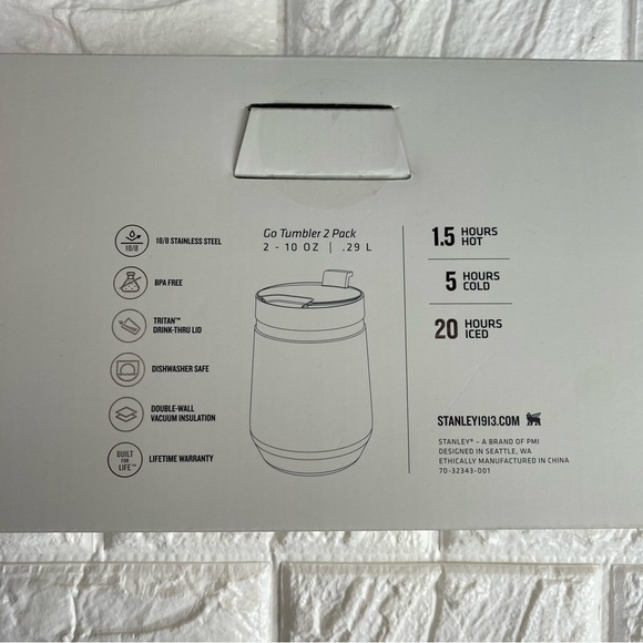 Stanley Go Tumbler 2 Pack Set Green Blue 10oz - Picture 5 of 7